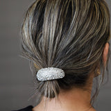 Half Moon Full Studs Silver Pony