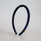 Tight Headband Navy Night Lame