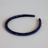 Tight Headband Navy Night Lame