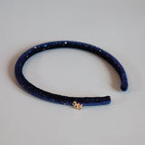 Tight Headband Navy Night Lame