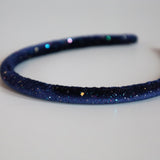 Tight Headband Navy Night Lame