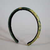 Slim Headband Green Marble