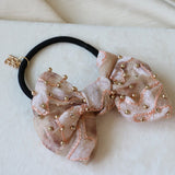 Pink Gold Ribbon Pony