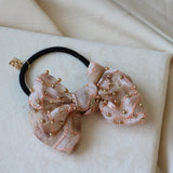 Pink Gold Ribbon Pony