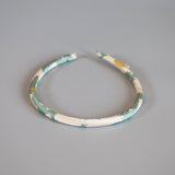 Tight Headband White Marble