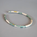 Tight Headband White Marble
