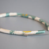 Tight Headband White Marble