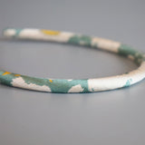 Tight Headband White Marble