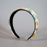 Thin Headband White Marble