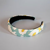 Thin Headband White Marble