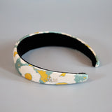 Thin Headband White Marble