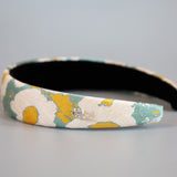 Thin Headband White Marble