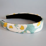 Thin Headband White Marble