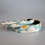Tight Headband White Marble