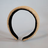 Thin Headband Brown Hemp