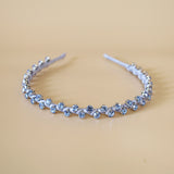 Narrow Studs Headband Blue Lavender