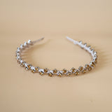 Narrow Studs Headband Beige