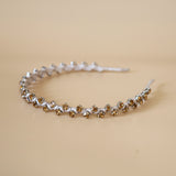 Narrow Studs Headband Beige