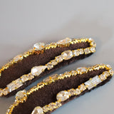 Brown Gold Hair Pin