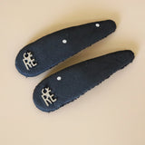 Grey Dot Hair Pin