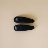 Black Hemp Hair Pin