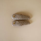 Beige Hemp Hair Pin