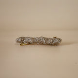 Beige Hemp Hair Clip