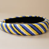 OG Headband Blue Yellow No Studs