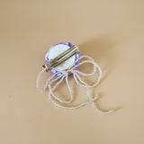 Purple Rose Hair Clip