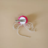 Pink Rose Hair Clip