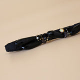 Black Bijou Hair Clip