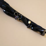 Black Bijou Hair Clip