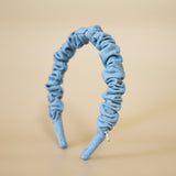 Gather Headband Denim