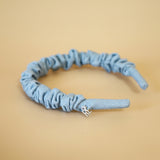 Gather Headband Denim