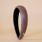 OG Headband Eco Brown Leather No Studs