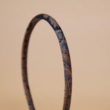 Tight Headband Black Brown Mix