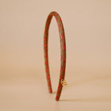 Tight Headband Brown Pink