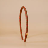 Tight Headband Brown Pink