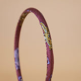 Tight Headband Purple Wine