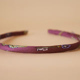 Tight Headband Purple Wine