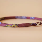 Tight Headband Purple Wine