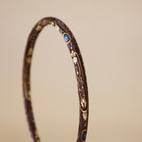Tight Headband Brown Gold