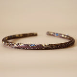 Tight Headband Brown Gold