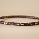 Tight Headband Brown Gold