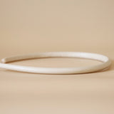 Tight Headband Eco Beige Leather No Studs