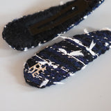 RE Hair Pin Navy Tweed