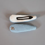 RE Hair Pin Lt Blue Denim