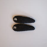 Black Hemp Hair Pin