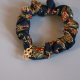 Silk Pony Navy Gold