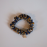 Silk Pony Navy Orange